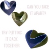 image:imageBePuzzled  Love Hanayama Metal Brainteaser Puzzle Mensa Rated Level 1 for Ages 12 and Up