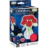 image:imageBePuzzled  Roses in Vase Original 3D Crystal Puzzle Ages 12 and Up PinkRoses  Red