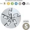 image:imageBePuzzled  Tube Hanayama Metal Brainteaser Puzzle Mensa Rated Level 5 for Ages 12 and UpSpiral