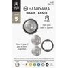 image:imageBePuzzled  Tube Hanayama Metal Brainteaser Puzzle Mensa Rated Level 5 for Ages 12 and UpTube