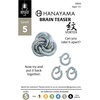 image:imageBePuzzled  Tube Hanayama Metal Brainteaser Puzzle Mensa Rated Level 5 for Ages 12 and UpVortex