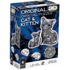 image:imageBePuzzled  Turtles Original 3D Crystal Puzzle Ages 12 and Up GreenCat and Kittens