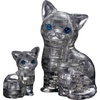 image:imageBePuzzled  Turtles Standard Original 3D Crystal Puzzle Ages 12 and Up PinkCat and Kittens