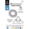 image:imageBePuzzled Coaster Hanayama Metal Brainteaser Puzzle Mensa Rated Level 4 for Ages 12 and UpCoaster