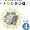 image:imageBePuzzled Coaster Hanayama Metal Brainteaser Puzzle Mensa Rated Level 4 for Ages 12 and UpPlanet