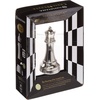 image:imageBePuzzled Hanayama Metal Cast Queen Chesspiece Puzzle Find Lucky Coins Advanced Challenging Brain Teaser Game for Kids Age 8 amp Above Level 3