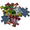 image:imageBePuzzled Hasbro Impossibles Puzzle Featuring Imagery from the Classic Game of Life a 750 Piece Borderless Puzzle for Advanced Puzzlers Ages 15 and Up