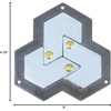 image:imageBePuzzled Hexagon Hanayama Metal Brainteaser Puzzle Mensa Rated Level 4 for Ages 12 and Up