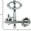 image:imageBePuzzled Key Hanayama Cast Metal Brainteaser Puzzle Mensa Rated Level 2 for Ages 12 and Up