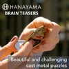 image:imageBePuzzled Mobius Hanayama Metal Brainteaser Puzzle Mensa Rated Level 4 for Ages 12 and Up