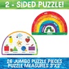 image:imageBriarpatch The Very Hungry Caterpillar 2Sided Floor Puzzle Based On Board Books by Eric Carle Preschool Learning for Kids