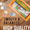 image:imageChickenFoot Double 9 Color Dot Dominoes Travel Tin Set Ages 6