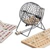 image:imageDeluxe Bingo Game with Wooden Balls amp Scoring Board Family Game Ages 8