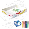image:imageDoodletop Squiggly Stencil Kit  Sea Life