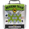 image:imageDouble 12 Domino Game Travel Tin Portable Family Game Ages 8Deluxe Set