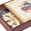 image:imageDouble 12 Domino Game Travel Tin Portable Family Game Ages 8Mexican Train Dominoes