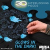 image:imageGodzilla UltraDeluxe Crystal 3D Puzzle 71Pc Brain Teaser Ages 12Glowing Godzilla
