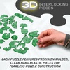 image:imageGreen Tin Robot Crystal 3D Puzzle 39Pc Brain Teaser Ages 12Green