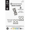 image:imageHanayama News Cast Metal Brain Teaser Puzzle Level 6 Ages 12Hourglass
