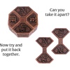 image:imageHanayama News Cast Metal Brain Teaser Puzzle Level 6 Ages 12News