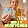 image:imageKids on Stage Travel Charades Card Game for Preschool Kids Ages 3