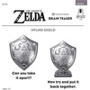 image:imageLegend of Zelda Hylian Shield Hanayama Metal Brain Teaser Ages 12Hylian Shield
