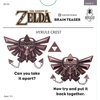 image:imageLegend of Zelda Hylian Shield Hanayama Metal Brain Teaser Ages 12Hyrule Crest