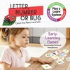 image:imageLetter Number or Bug Game Preschool Learning Game for Kids Ages 3