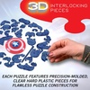 image:imageMarvel SpiderMan Crystal 3D Puzzle 33Pc Brain Teaser Ages 12Captain America
