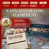 image:imageMosaic A Story of Civilization  Strategy Board Game for Adults and Family  Fast Fun ActionSelection and Area Control Game  16 Players  Ages 14 and Up  120 Minutes  by Forbidden Games