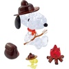 image:imagePeanuts Snoopy Campfire Crystal 3D Puzzle 43Pc Brain Teaser Ages 12Snoopy Campfire
