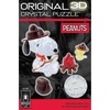 image:imagePeanuts Snoopy Campfire Crystal 3D Puzzle 43Pc Brain Teaser Ages 12Snoopy Campfire