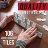 image:imageRummikub Tile Game in Vintage Edition Wooden Storage Case Ages 8