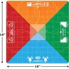 image:imageUniversity Games  Heist Premium Neoprene Game Mat Accessory for Heist Electronic Game