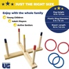 image:imageUniversity Games Ring Toss Classic Outdoor Lawn Game for Families Ages 8