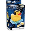 image:imageYellow Rockn Duck Crystal 3D Puzzle 45Pc Brain Teaser Ages 12