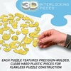 image:imageYellow Rockn Duck Crystal 3D Puzzle 45Pc Brain Teaser Ages 12