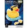 image:imageYellow Rockn Duck Crystal 3D Puzzle 45Pc Brain Teaser Ages 12