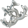 image:imageBePuzzled  Elk Hanayama Metal Brainteaser Puzzle Mensa Rated Level 6 for Ages 12 and Up