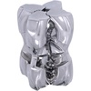 image:imageBePuzzled  HampH Hanayama Metal Brainteaser Puzzle Mensa Rated Level 5 for Ages 12 and Up