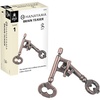 image:imageBePuzzled  Key Hanayama Metal Brainteaser Puzzle Mensa Rated Level 1 for Ages 12 and Up