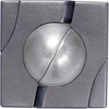 image:imageBePuzzled Coaster Hanayama Metal Brainteaser Puzzle Mensa Rated Level 4 for Ages 12 and UpMarble