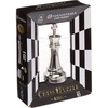 image:imageBePuzzled Hanayama Metal Cast King Chesspiece Puzzle Find Lucky Coins Advanced Challenging Brain Teaser Game for Kids Age 8 amp Above Level 2