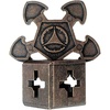 image:imageBePuzzled OGear Hanayama Metal Brainteaser Puzzle Mensa Rated Level 3 for Ages 12 and Up