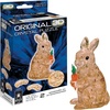 image:imageBePuzzled Rabbit Original 3D Crystal Puzzle Perfect for Puzzlers Ages 12 and Up Challenging to Complete and Beautiful to Display Collect Them AllBrown Rabbit