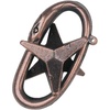 image:imageBePuzzled Star Hanayama Metal Brainteaser Puzzle Mensa Rated Level 3 for Ages 12 and Up
