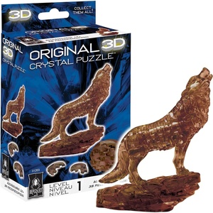 image:imageBePuzzled  Turtles Original 3D Crystal Puzzle Ages 12 and Up GreenWolf