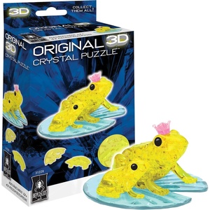 image:imageBePuzzled  Turtles Original 3D Crystal Puzzle Ages 12 and Up GreenYellow