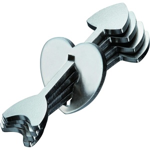 image:imageBePuzzled Arrows Hanayama Cast Metal Brain Teaser Puzzle