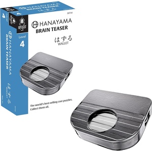 image:imageBePuzzled Coaster Hanayama Metal Brainteaser Puzzle Mensa Rated Level 4 for Ages 12 and UpCoin